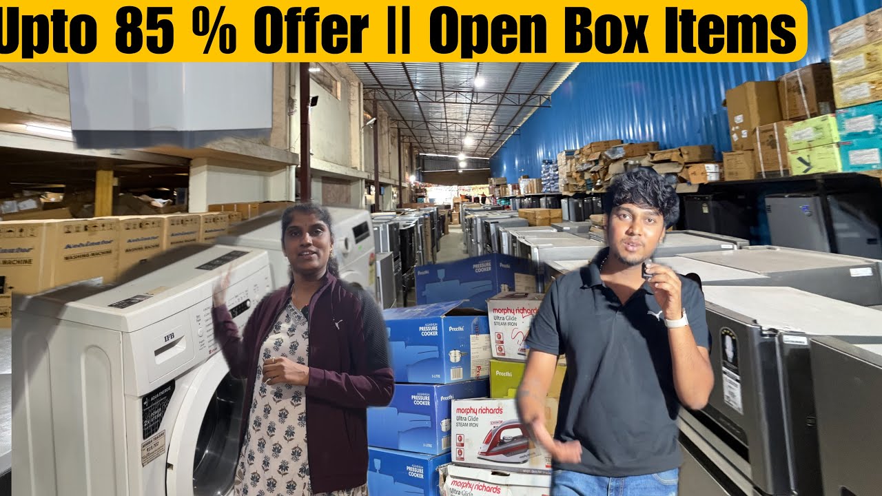 😍ಫ್ಯಾಕ್ಟರಿ ತೆರೆದ ಬಾಕ್ಸ್ ಐಟಂಗಳು ಮಾರಾಟಕ್ಕೆ || UPTO 50% TO 80 % OFFER ON ALL ELECTRONIC ITEMS