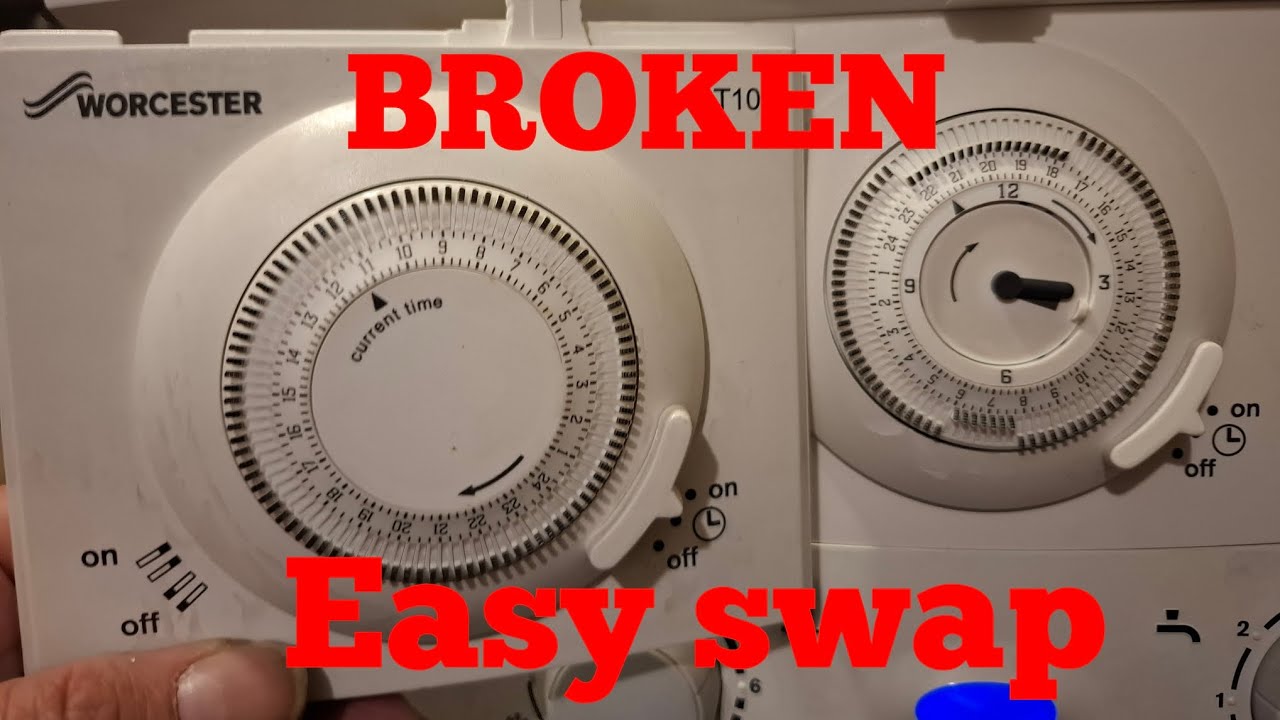 How to replace a Worcester Greenstar MT10 clock (EASY) SAVE &pound;&pound;&pound;&pound;&pound;&pound;