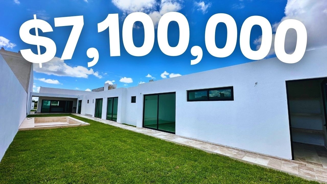 Casa de UNA PLANTA en Mérida que lo Tiene TODO | Dzitya | 4 Recámaras