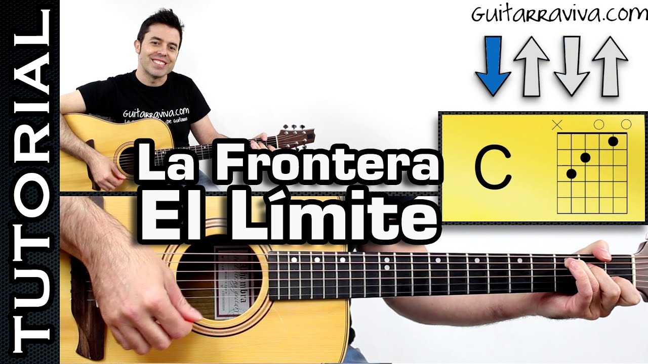 Como tocar EL LIMITE DEL BIEN de la FRONTERA en guitarra con SOLO tutorial completo