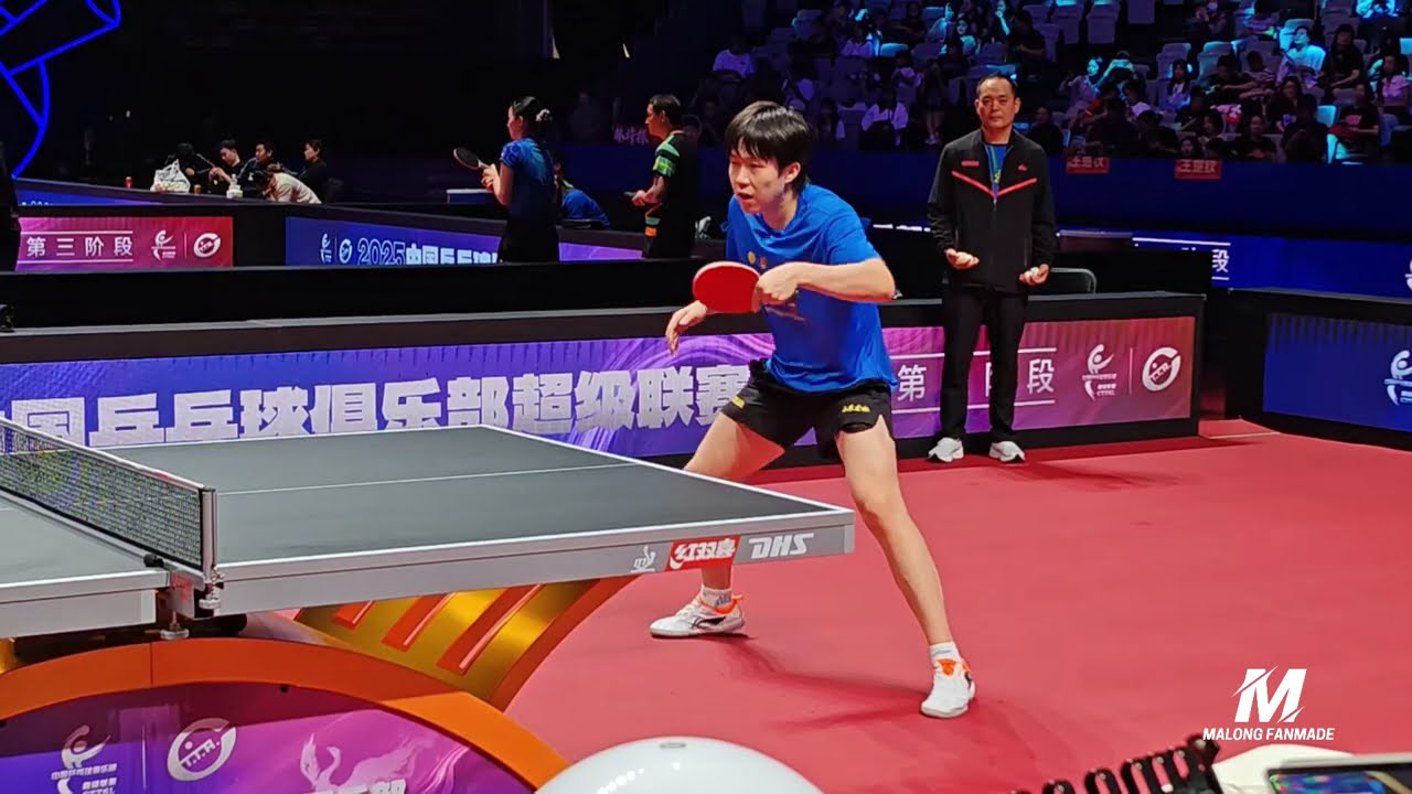 Wang Chuqin, Sun Yingsha training at CTTSL 2025