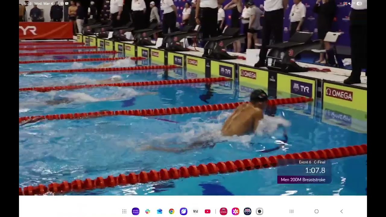 Brian 200M Breaststroke 2026 TYR Pro Westmont March 4th