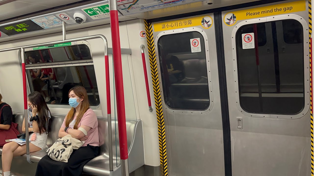[狂㩒PA?]港鐵TWL M-train A246 深水埗至荃灣(強剎車鬼叫、慳電模式行車片段)