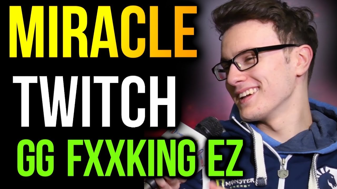 Miracle- Twitch Stream Elder Titan - Damn! GG Fxxking Ez Dota2