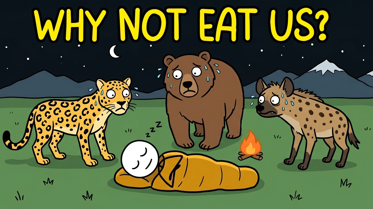 Why Don't Wild Animals Eat Sleeping Humans?