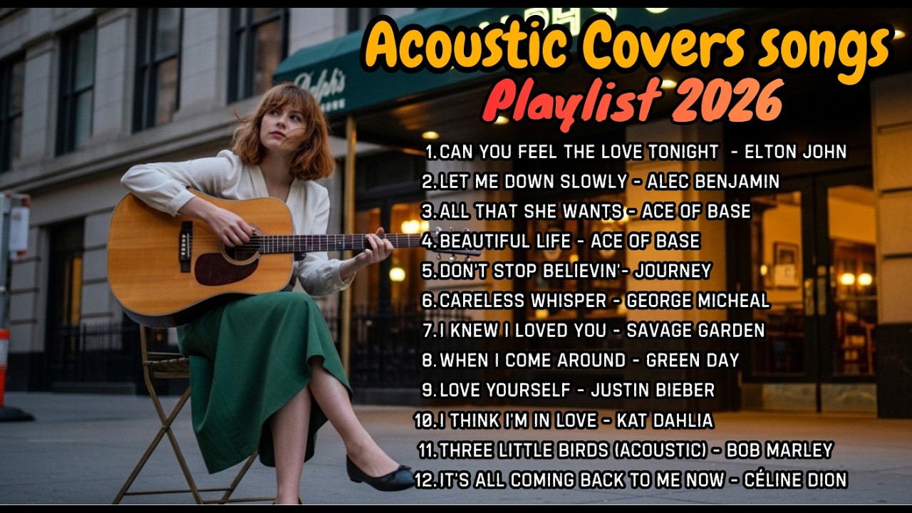 Best Soft Acoustic Playlist🎧New Trending English Songs ~ Hoobastank, Hoobastank, Alec Benjamin