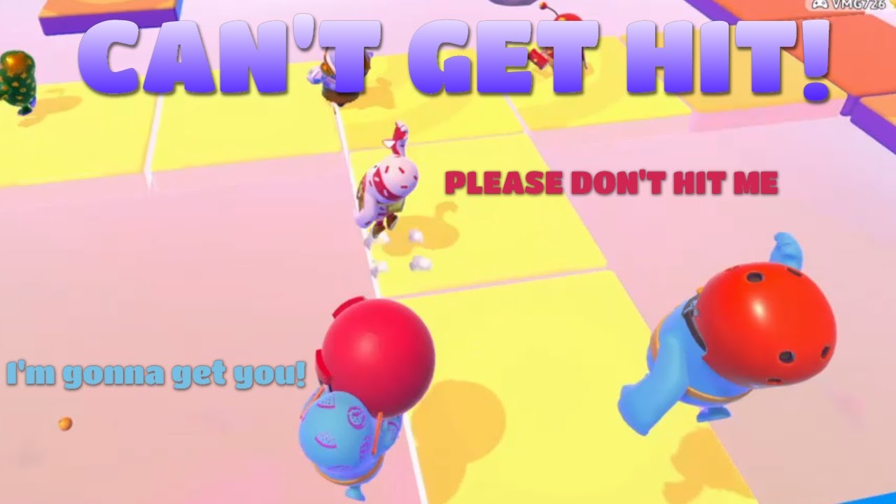 Fall Guys: Blast Ball Bangers but I can't get hit!