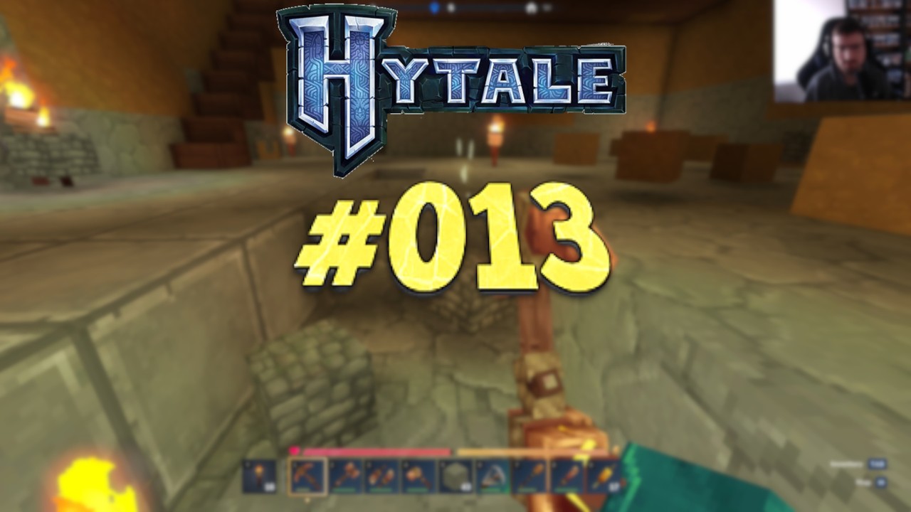 Let's Play HYTALE #013 [Deutsch/1440p@60FPS] – Keller bauen macht so viel Spaß!