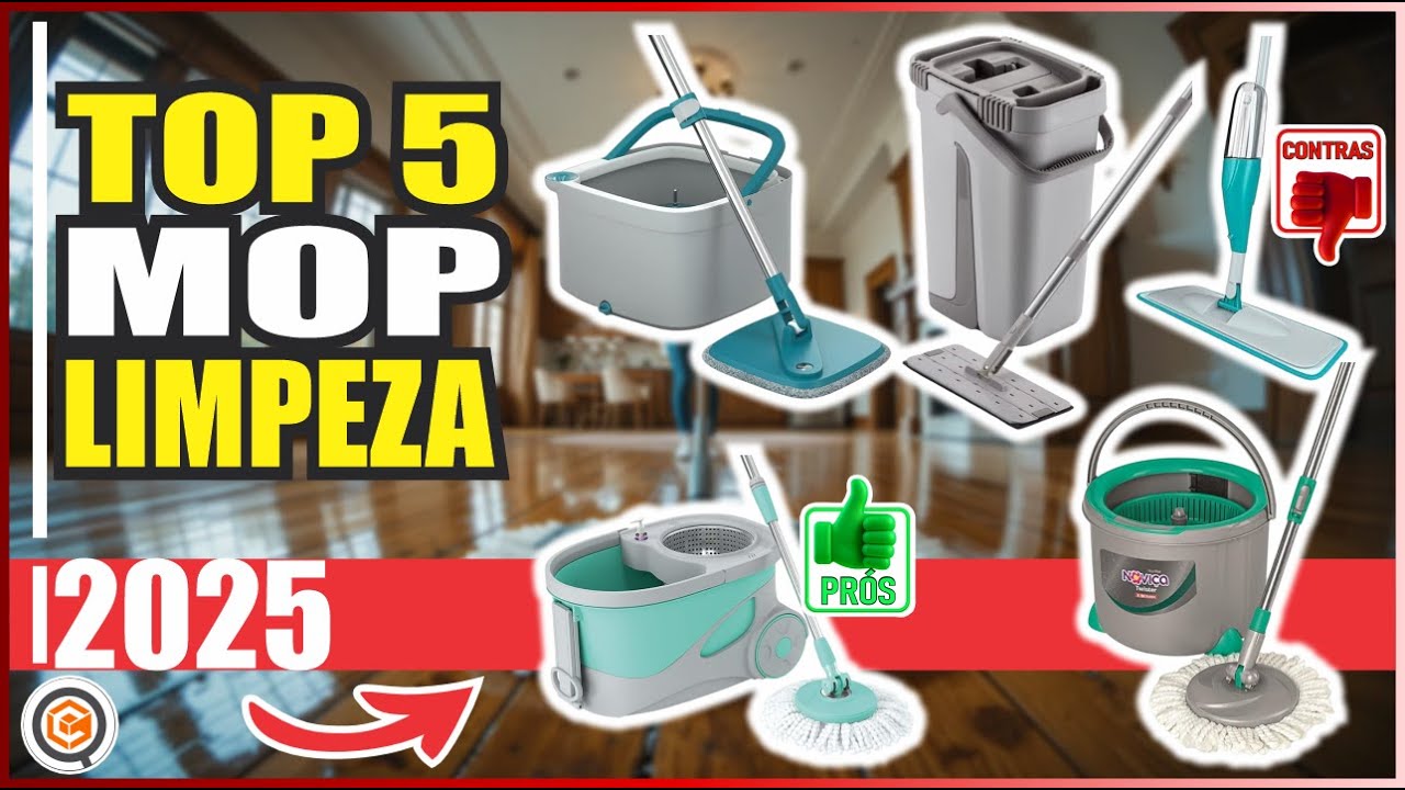 MELHOR MOP PARA LIMPEZA CUSTO-BENEFÍCIO em 2025 - Vale mesmo a pena investir em um?