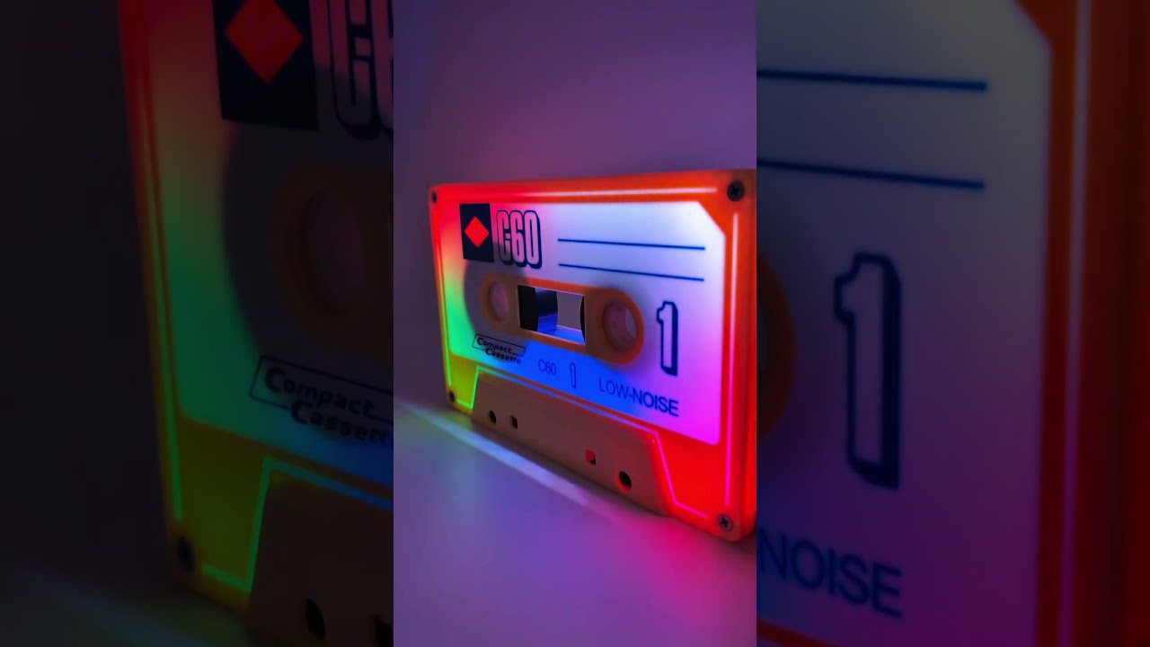The Yellow Audio Cassette Light!