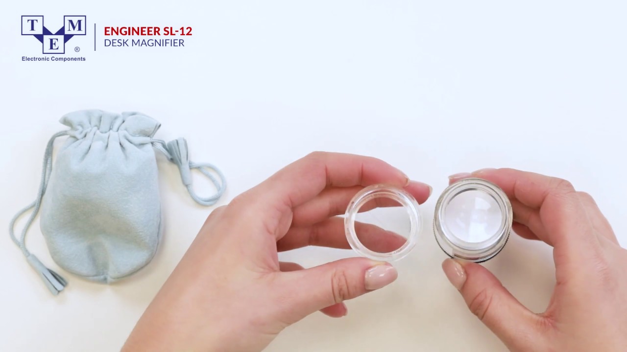ENGINEER SL-12 - Desk magnifier - UNBOXING