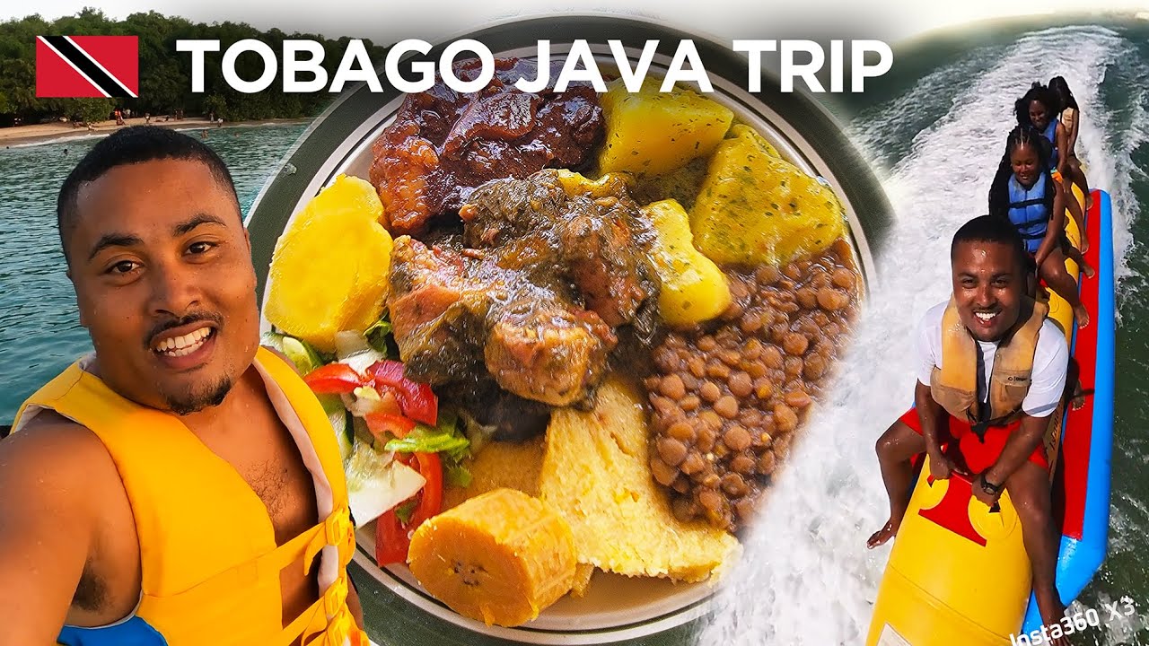 Tobago Trip: Exploring, Swimming & Liming on the Sister Island of Trinidad 🇹🇹 Foodie Nation