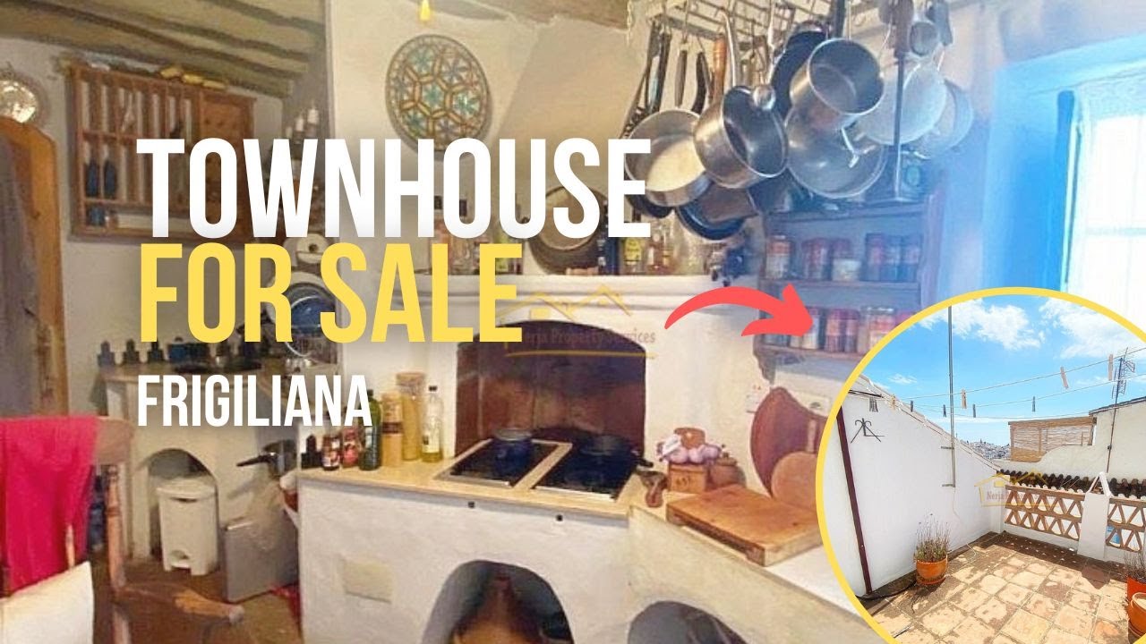 🏡 Traditional Town House FOR SALE / Casa de pueblo tradicional  EN VENTA [Frigiliana] 167.500 euros