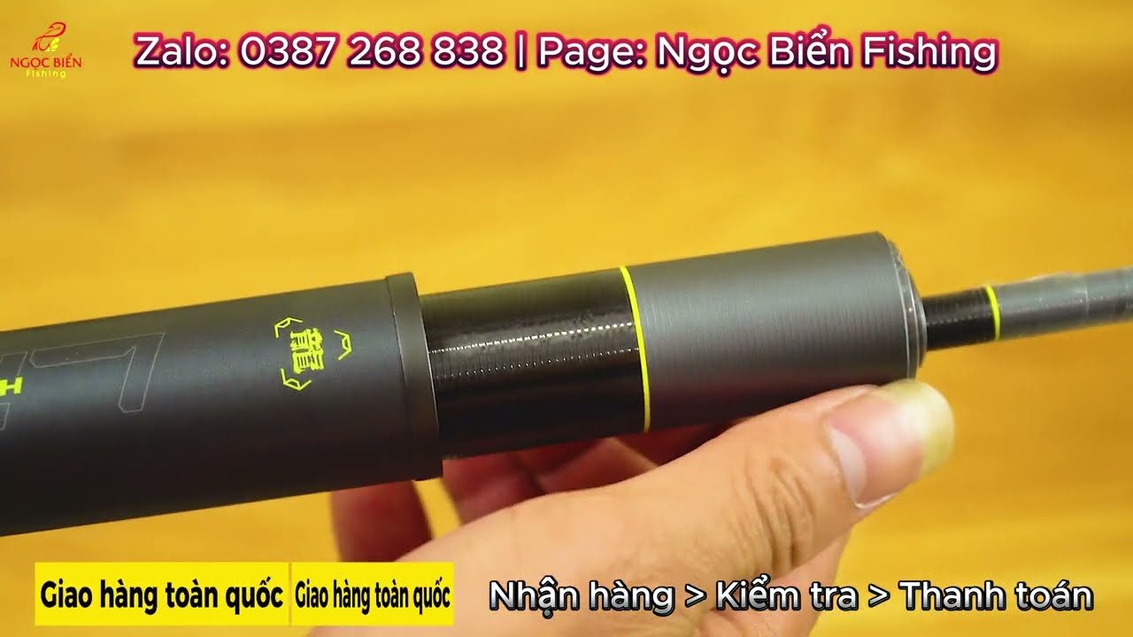 Cần câu Handing Long Môn Điếu - Cần câu đài săn hàng thế hệ mới - Ngọc Biển Fishing