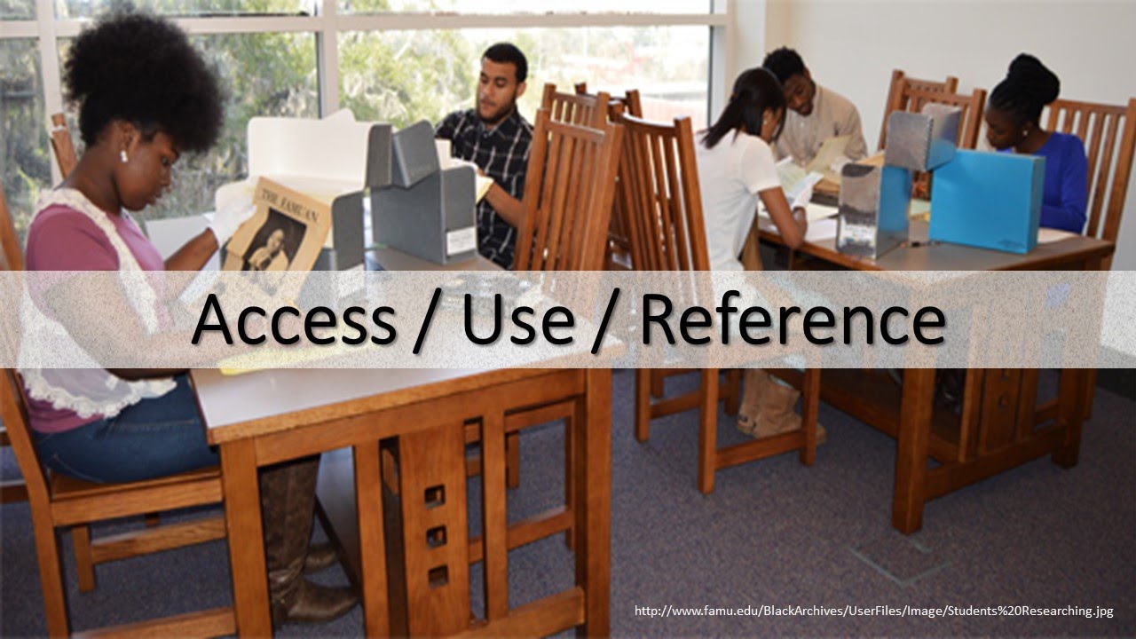 Archival Access, Use, and Reference