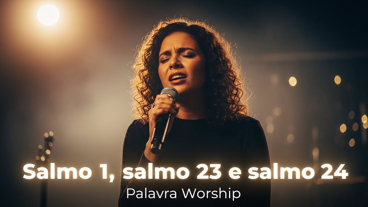 SALMOS 1, 23 E 24 - PARA LOUVAR, ORAR E ADORAR.