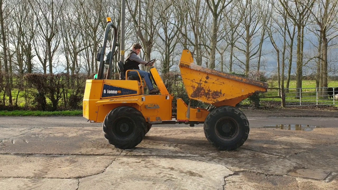 Thwaites 6 Ton Dumper test drive