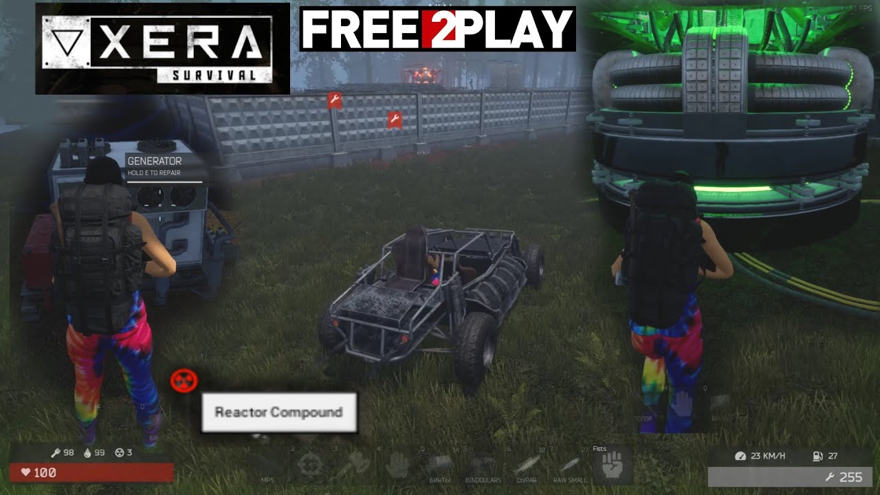 XERA: Survival ★ Reactor Comround ★ PC Steam [ Free to Play ] pvp/pve Survival game 2021