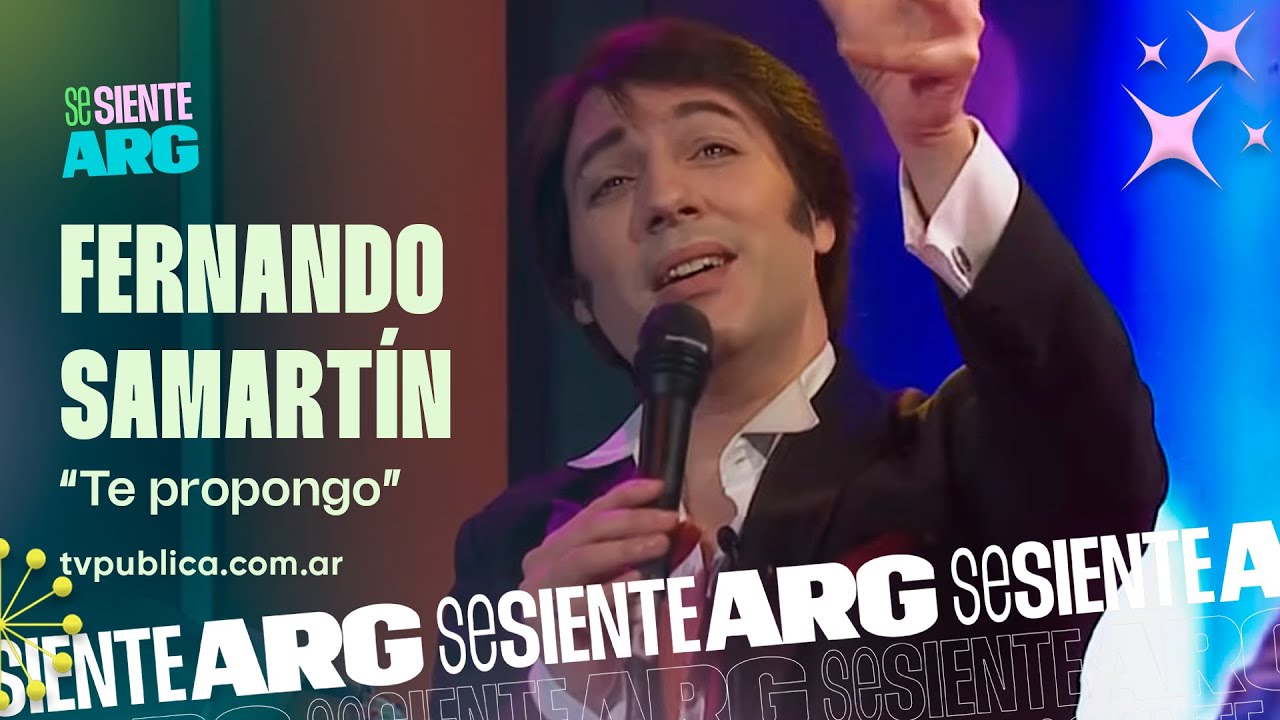 Fernando Samartín revive la magia de Sandro - Se Siente Argentina
