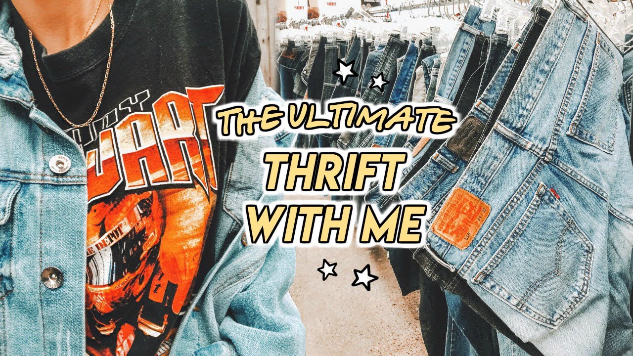 a BEGINNERS GUIDE to THRIFTING in 2020 ☆ mom jeans, vintage tee’s + more!