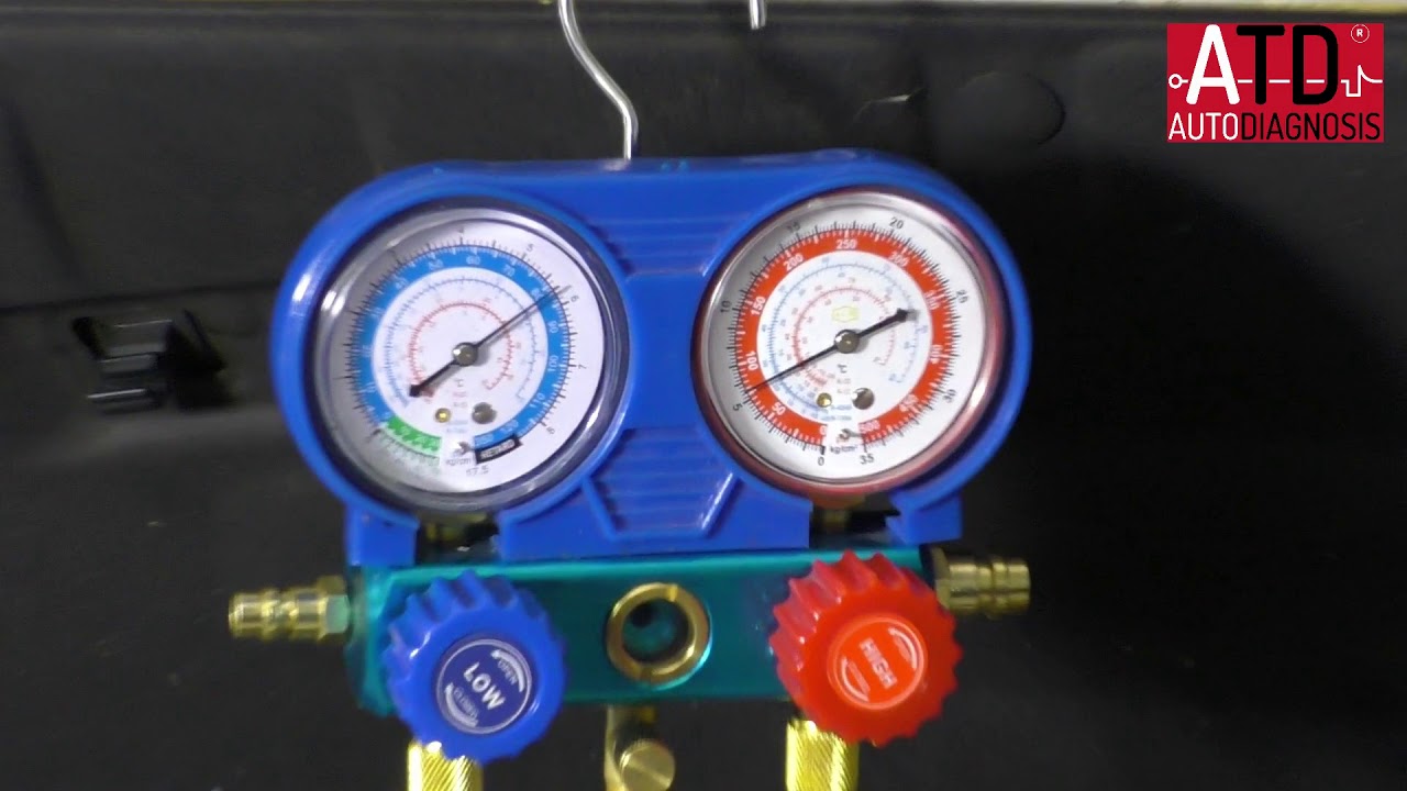 Aire Acondicionado. Funcionamiento y control presiones.