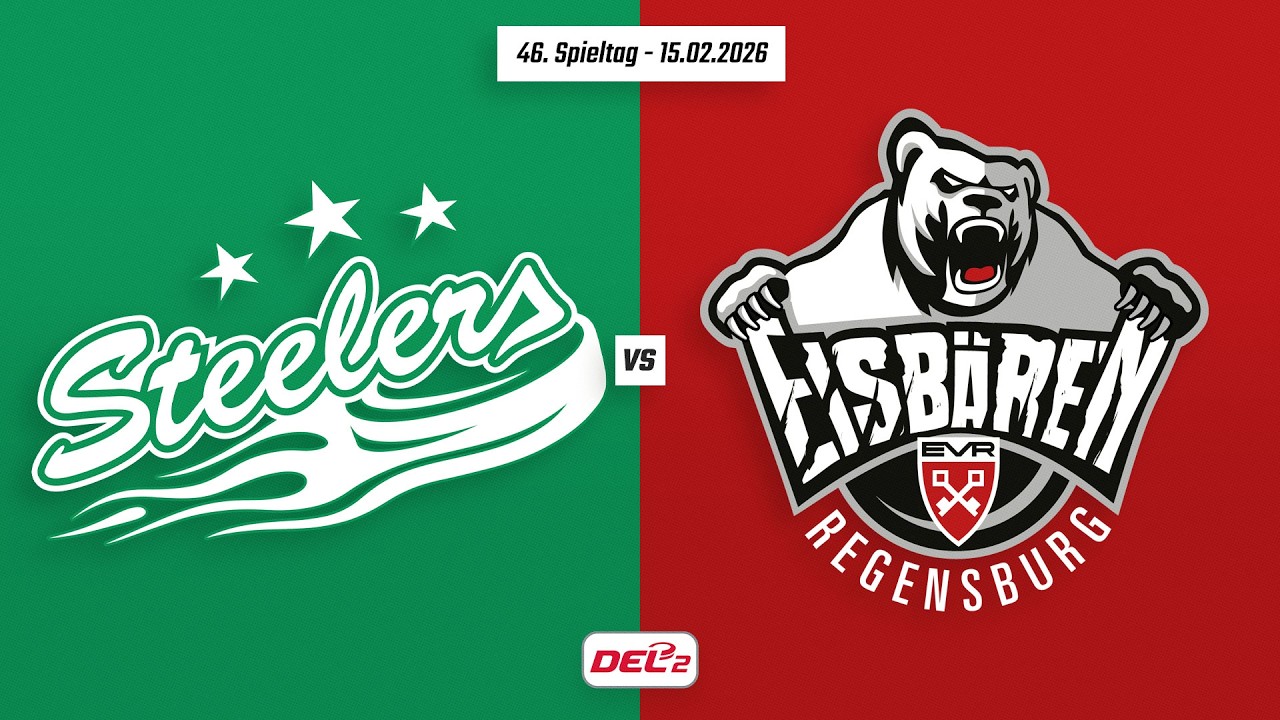 46. Spieltag DEL2 | Bietigheim Steelers vs. Eisbären Regensburg | Game Highlights