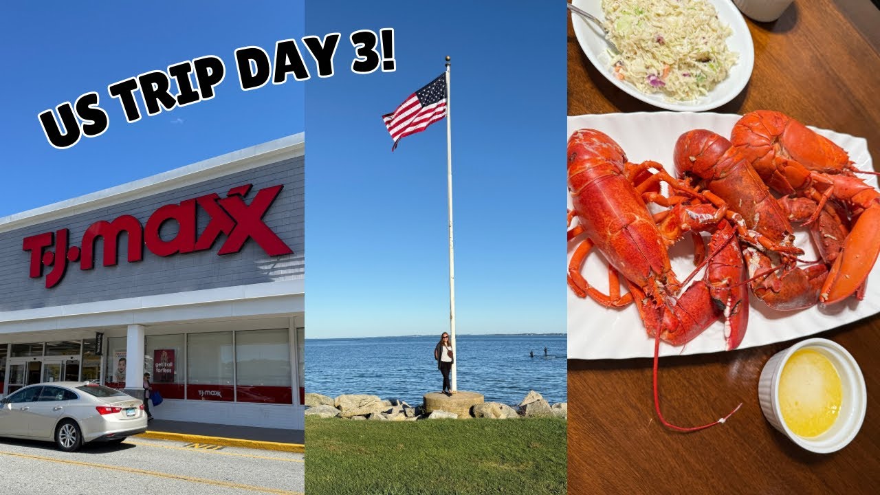 TAMBAY SA TJ MAXX | HARKNESS MEMORIAL STATE PARK! | YUMMY LOBSTER! (Sept 18 2025)