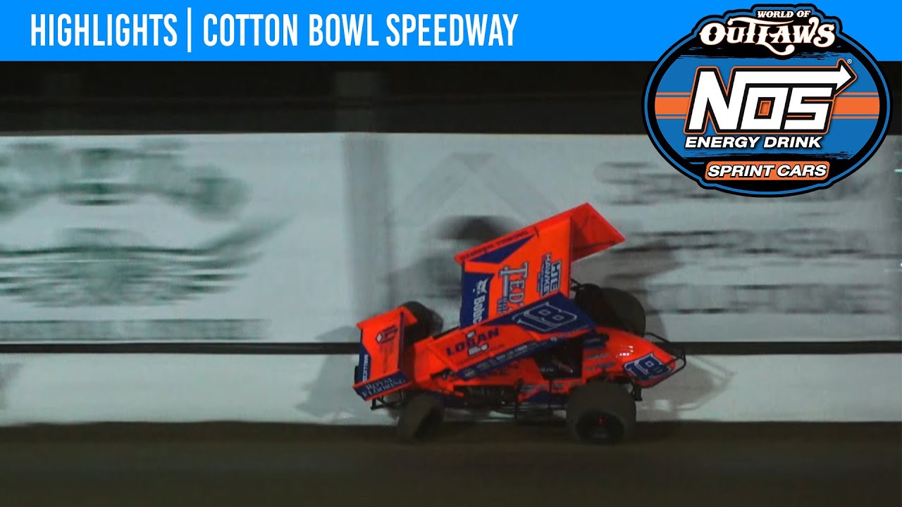 World of Outlaws NOS Energy Drink Sprint Cars | Cotton Bowl Speedway | March 15, 2024 | HIGHLIGHTS