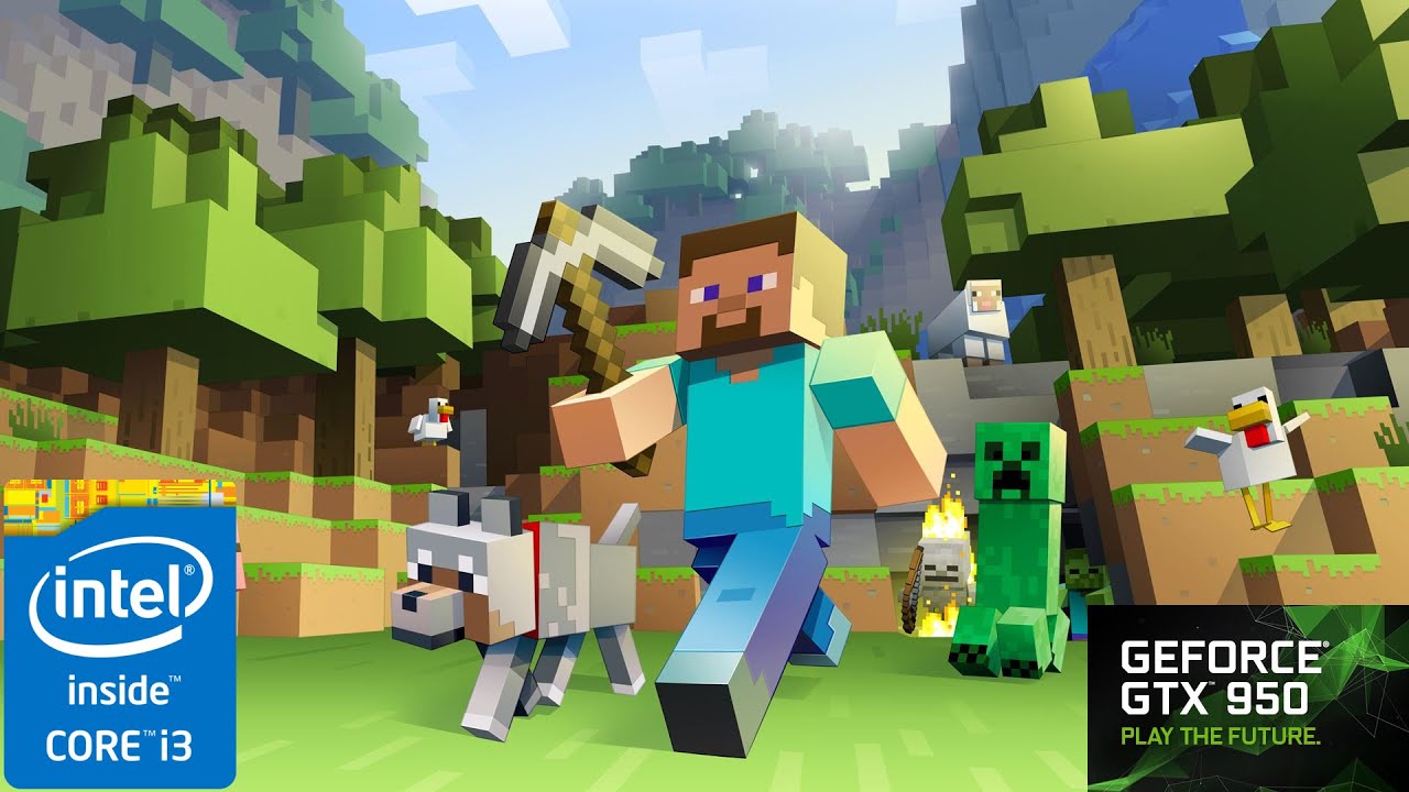 Minecraft - i3 4170 / GTX 950 1080p