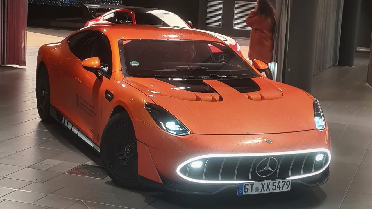 Carspotting Düsseldorf - Mercedes AMG GT XX, Chiron Super Sport, AMG Pure Speed, Aventador SV...