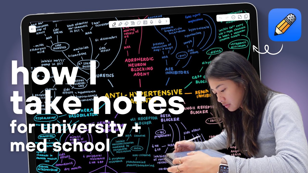 How to take effective notes for school | iPad note taking with Notability