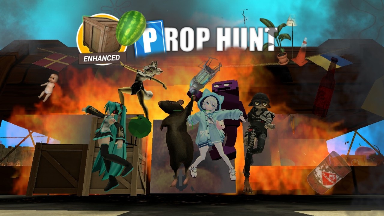 PROP HUNT but we all share two brain cells