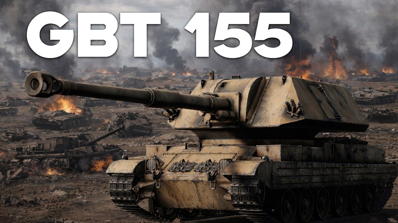 НОВАЯ ПРЕМ БАБАХА GBT 155 в War Thunder