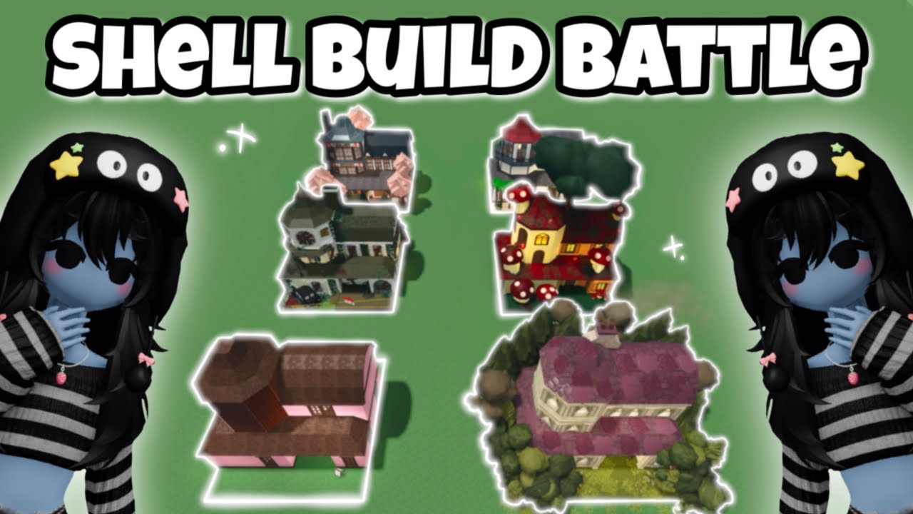 SHELL BUILD BATTLE in Bloxburg!
