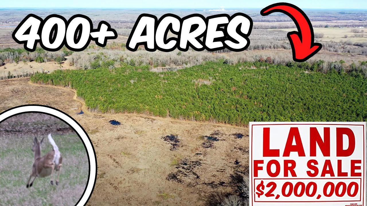 HUNTING On a $2,000,000 Property! (400+ Acres)