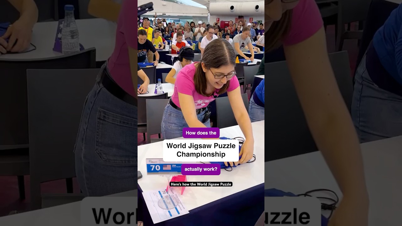 How the World Jigsaw Puzzle Championships really work