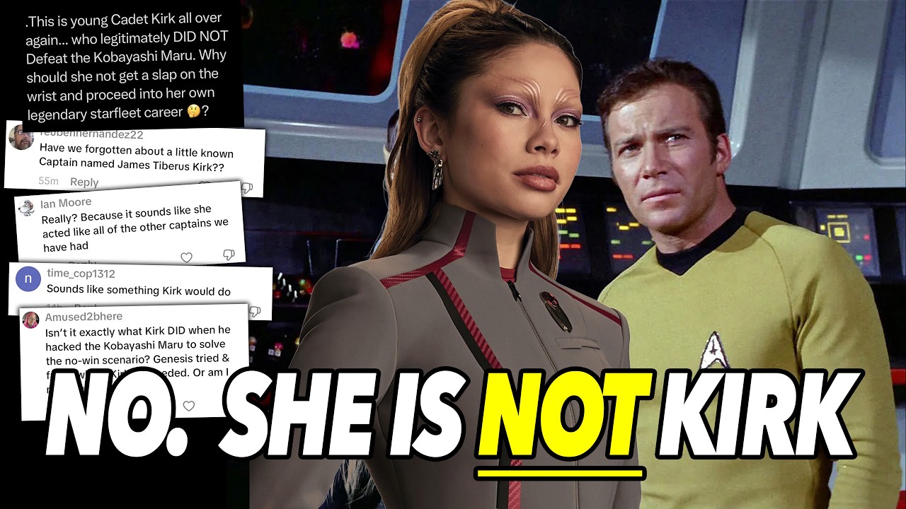 Why Genesis is NOT the New James T. Kirk (Responding to Comments)