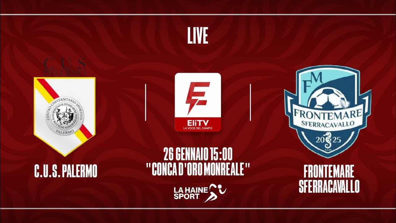 CUS Palermo-Frontemare Sferracavallo | 13ª Giornata Juniores U19 Regionale | Full match
