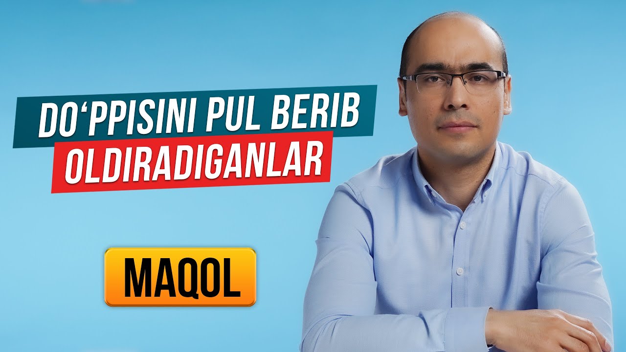 Do'ppisini pul berib oldiradiganlar  |  @REGISTONTV
