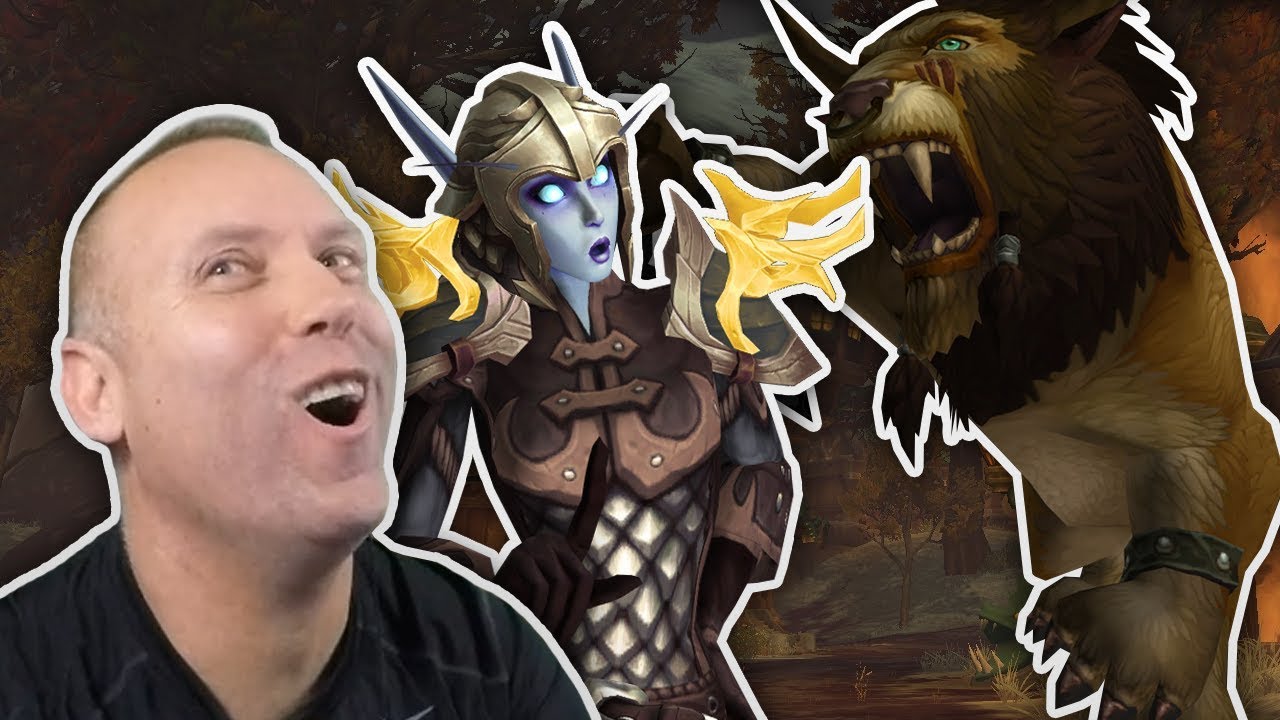 DIRTY DRUID - Swifty Battle For Azeroth Beta Questing & PvP Adventure Highlights (BM Hunter)