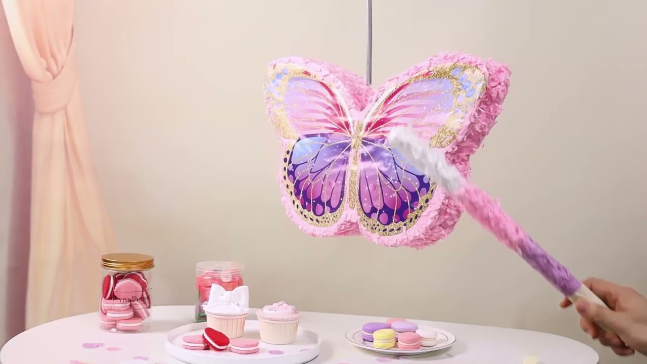 🌸🦋 Bring Spring to Life with Our Butterfly Pi&ntilde;ata! 🦋🌸