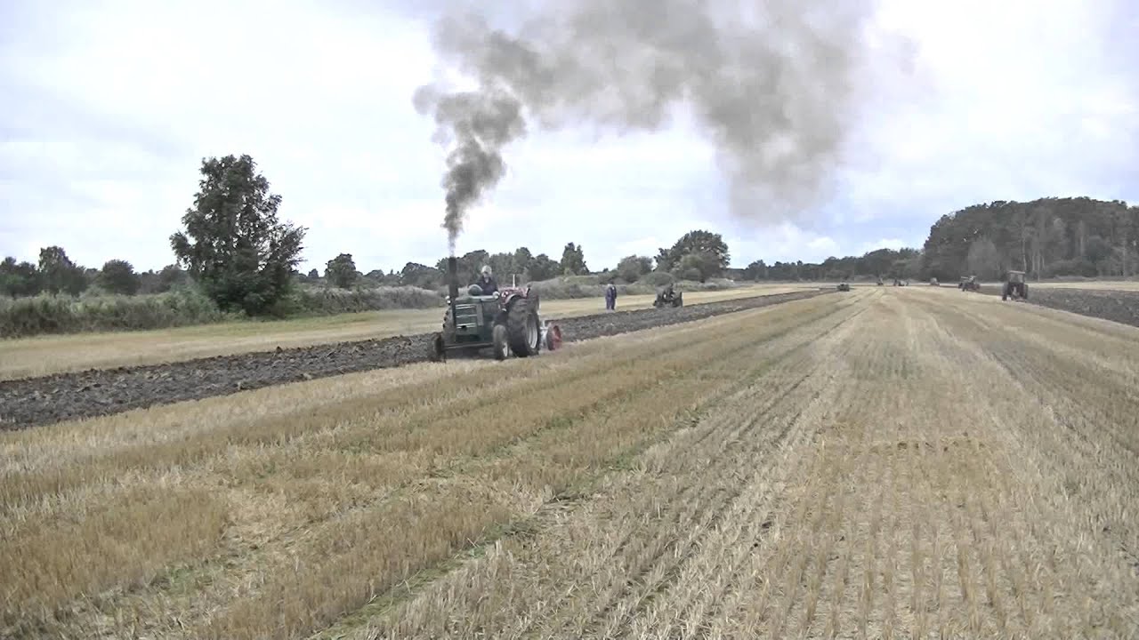 Veterantraktorplöjning 2013
