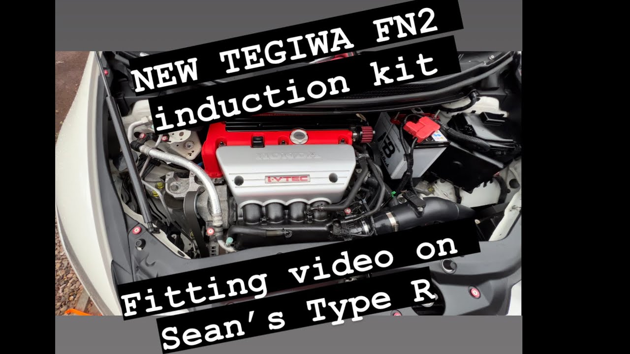 The NEW 3” Tegiwa induction kit fitting video on Sean’s Championship white FN2 type R. FAN OF THIS!!