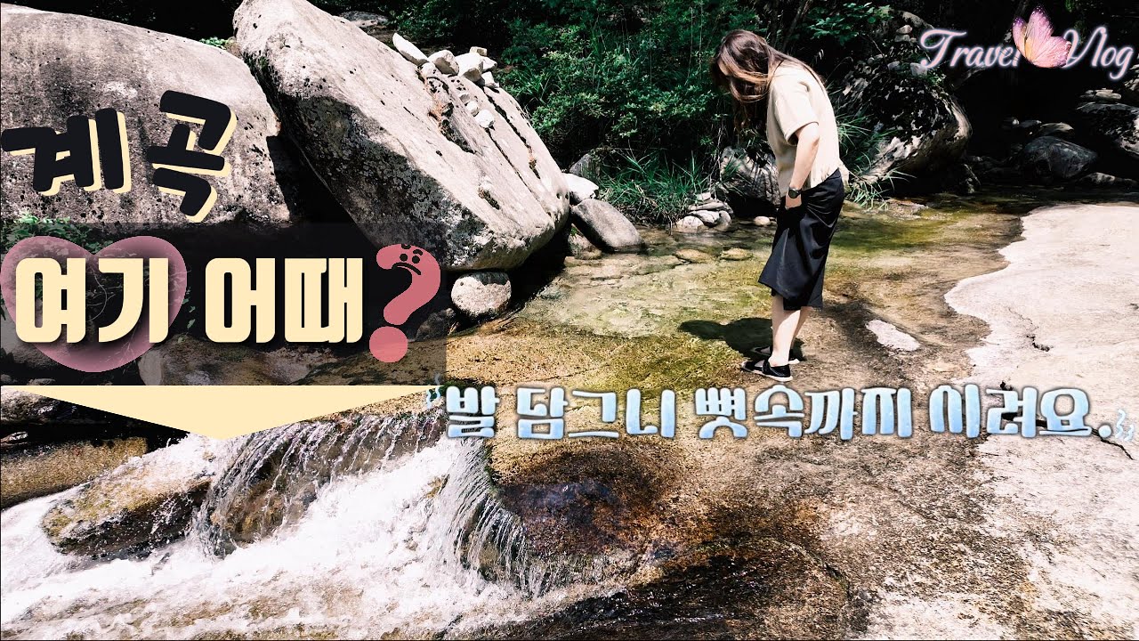 Travel🧳여름에도 서늘한 문경새재 도립공원ㅣ여름 계곡 힐링 여행지 추천ㅣ문경새재 냉면 맛집ㅣFeat. Healing valley view