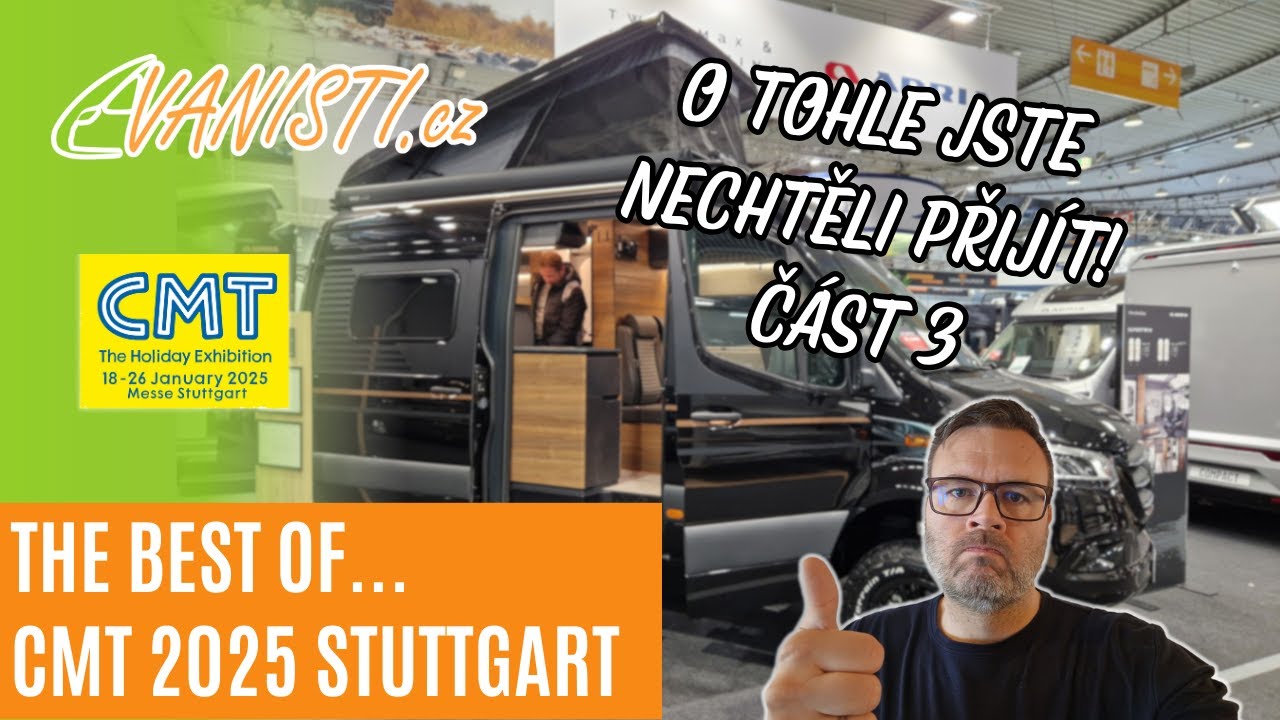 CMT 2025 Stuttgart - přehled zaj&iacute;mavost&iacute; - č&aacute;st 3