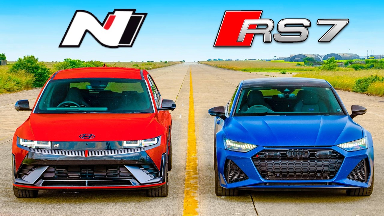 Audi RS7 Performans v IONIQ 5 N: DRAG YARIŞI