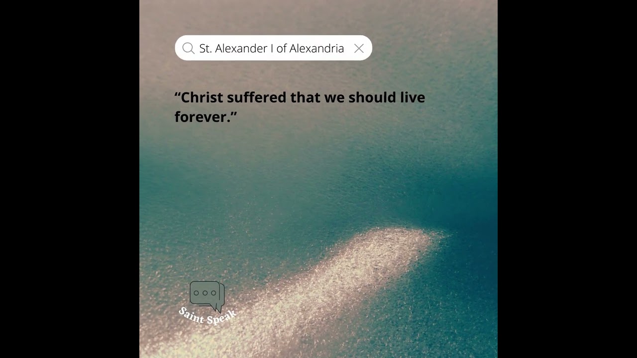 Daily Saint | St Alexandra I of Alexandria