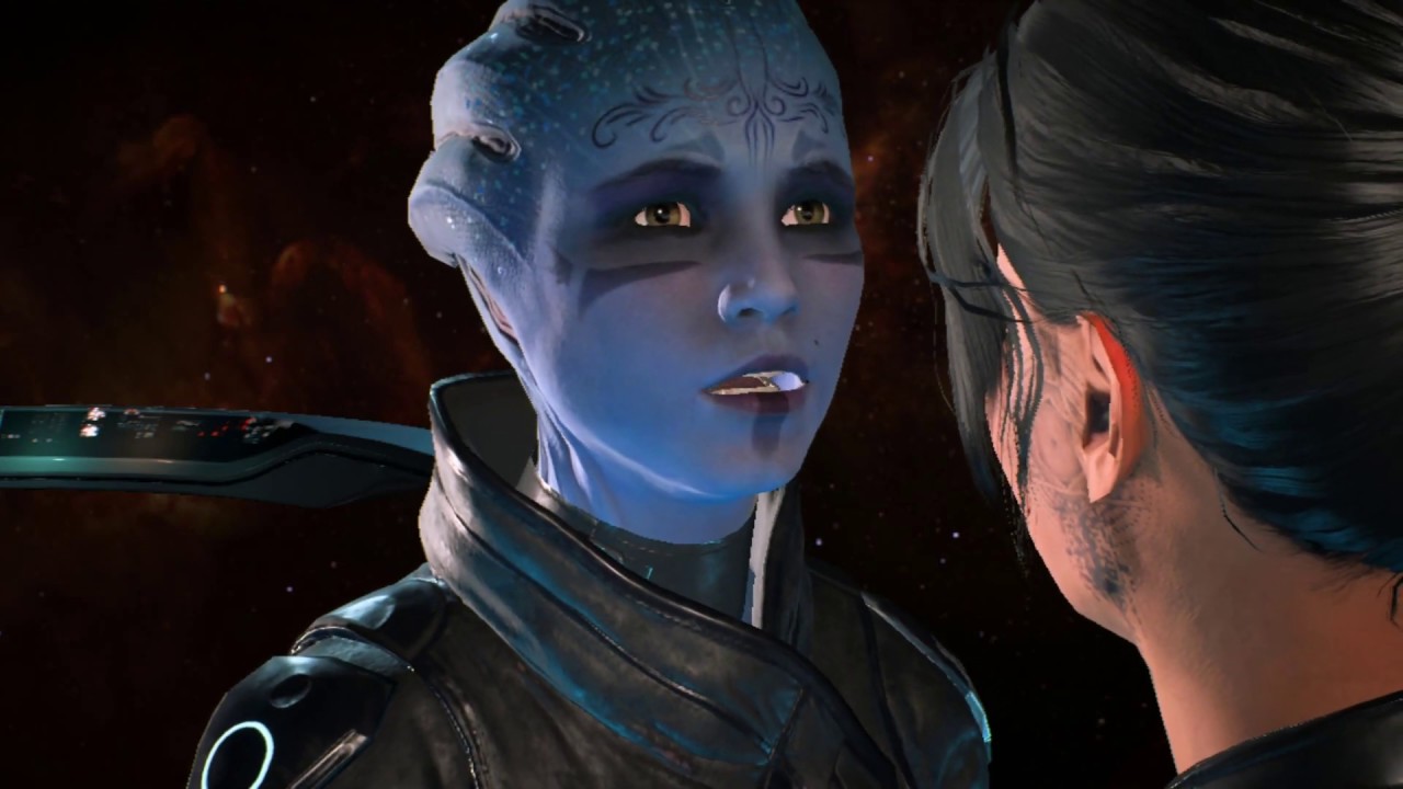 Mass Effect Andromeda Peebee Sara