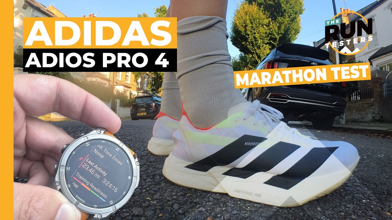 Adidas Adios Pro 4 Marathon Test: Adidas' new carbon race versus the marathon