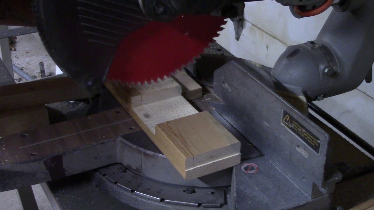 how to make dado cut on miter saw